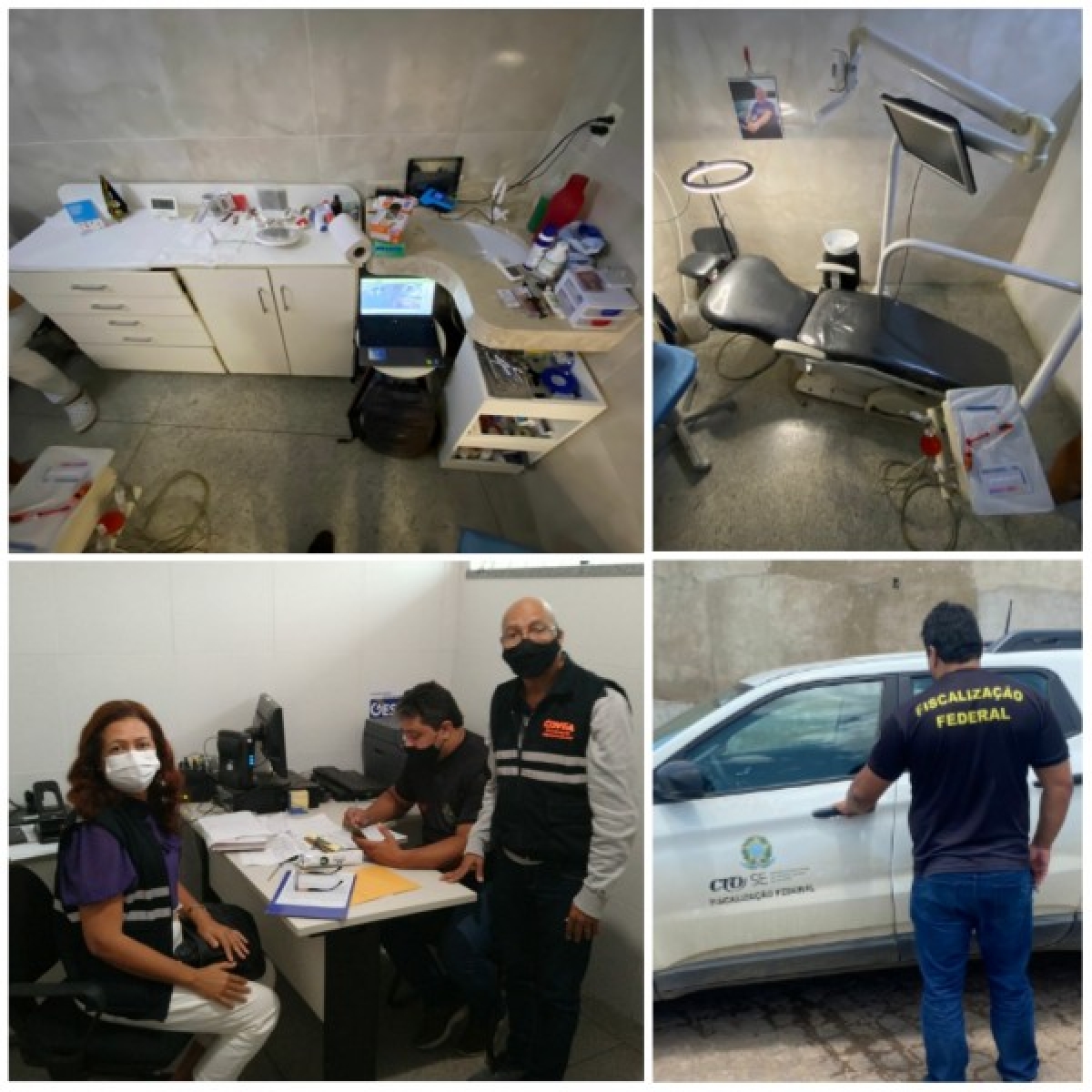 CRO-SE flagra falso dentista em exercício ilegal em Nossa Senhora Aparecida (Imagem: CRO/SE)