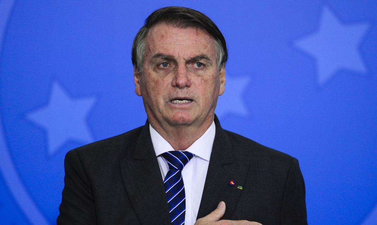 Presidente Bolsonaro assina filiação ao PL (Foto: Marcelo Camargo/ Agência Brasil)