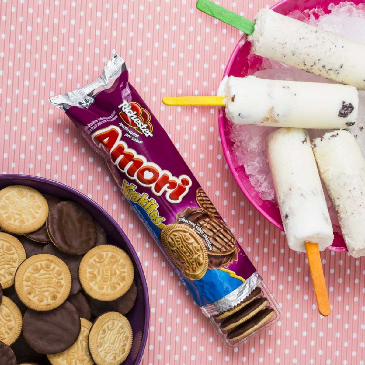 Paleta de Krokitos (Foto: 
Divulgação/ Richester)