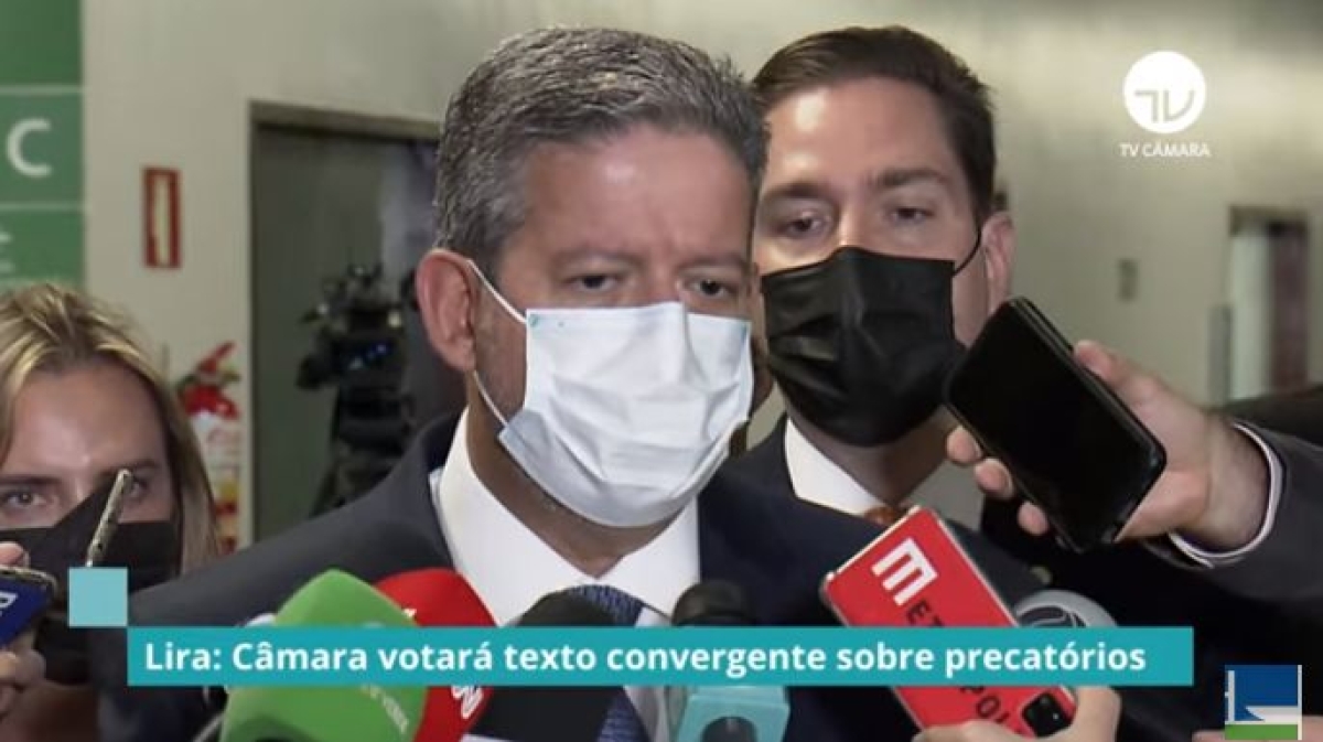 Lira: Câmara votará texto convergente sobre precatórios (Imagem: Reprodução de vídeo/ YouTube/ Câmara dos Deputados)