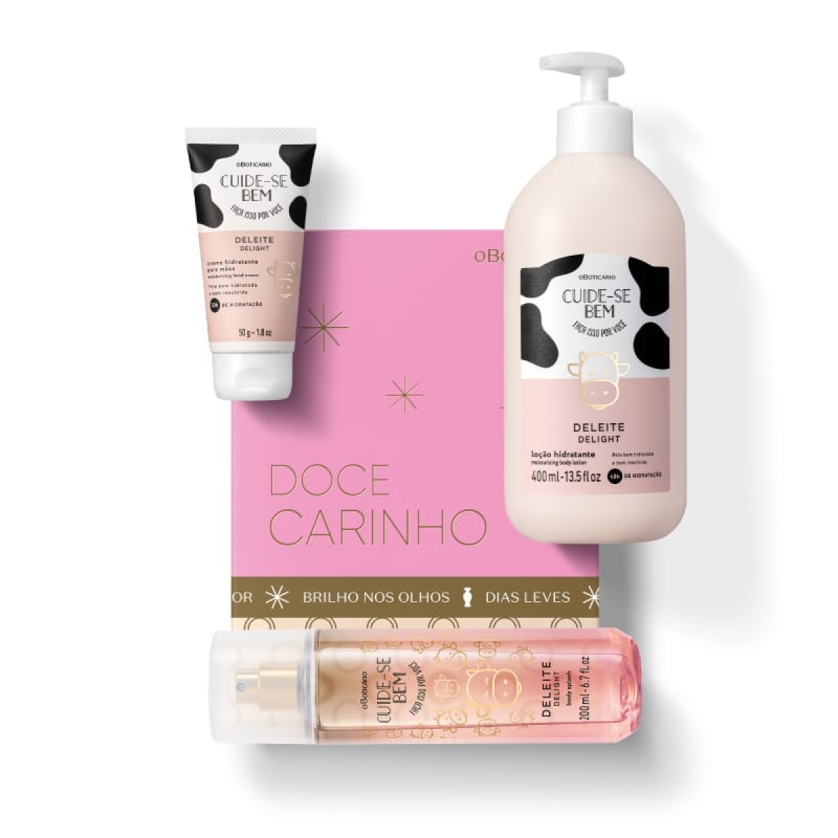 Kit Presente de Natal Cuide-se Bem Deleite (Imagem: Divulgação/ O Boticário)