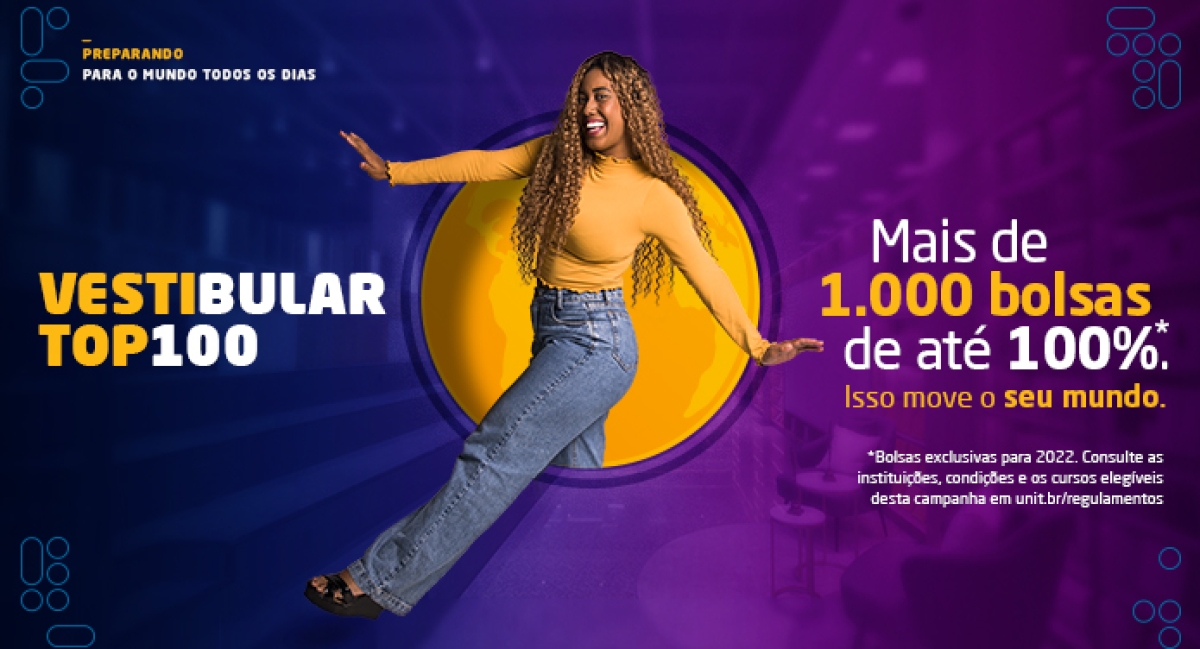 Provas do Vestibular Top 100 tem suas datas ampliadas (Imagem: Divulgação)