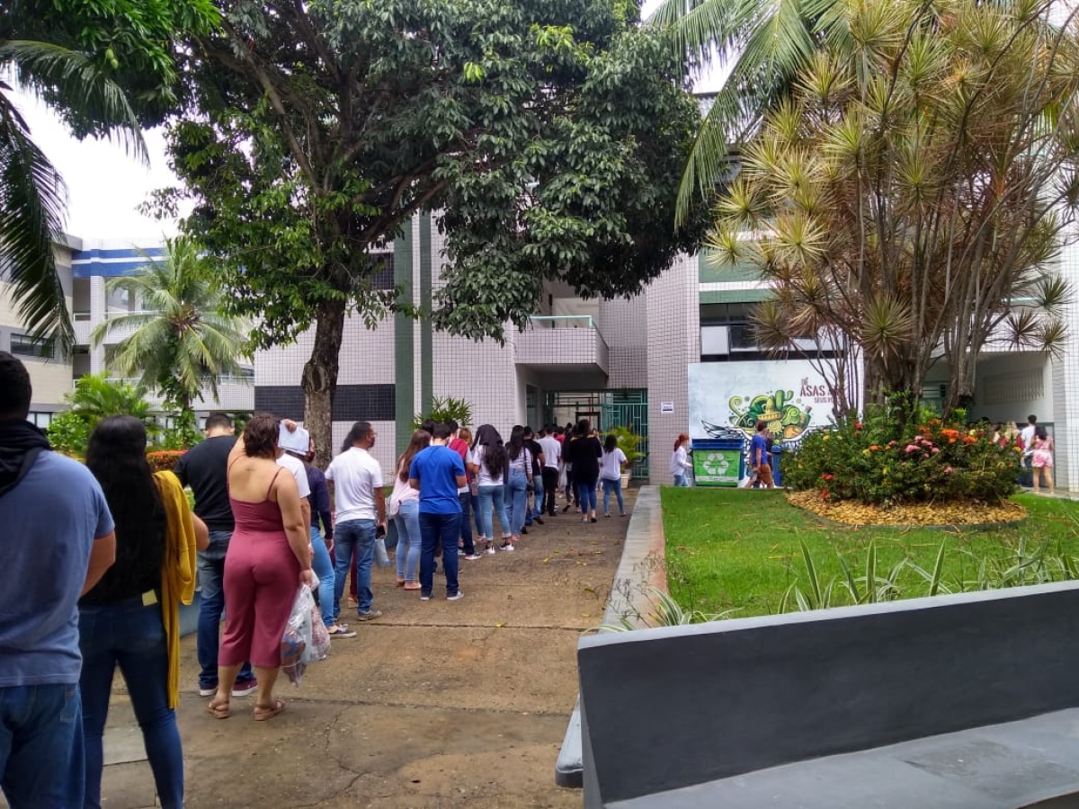 Mais de mil candidatos participam do vestibular de Medicina da Unit (Foto: Assessoria de Imprensa Unit)