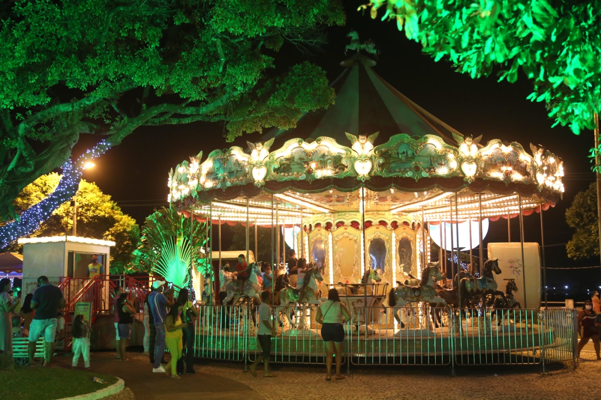 Natal Iluminado: último fim de semana antes do Natal tem diversas atrações no Centro (Foto: Marcelle Cristinne/ Prefeitura de Aracaju)