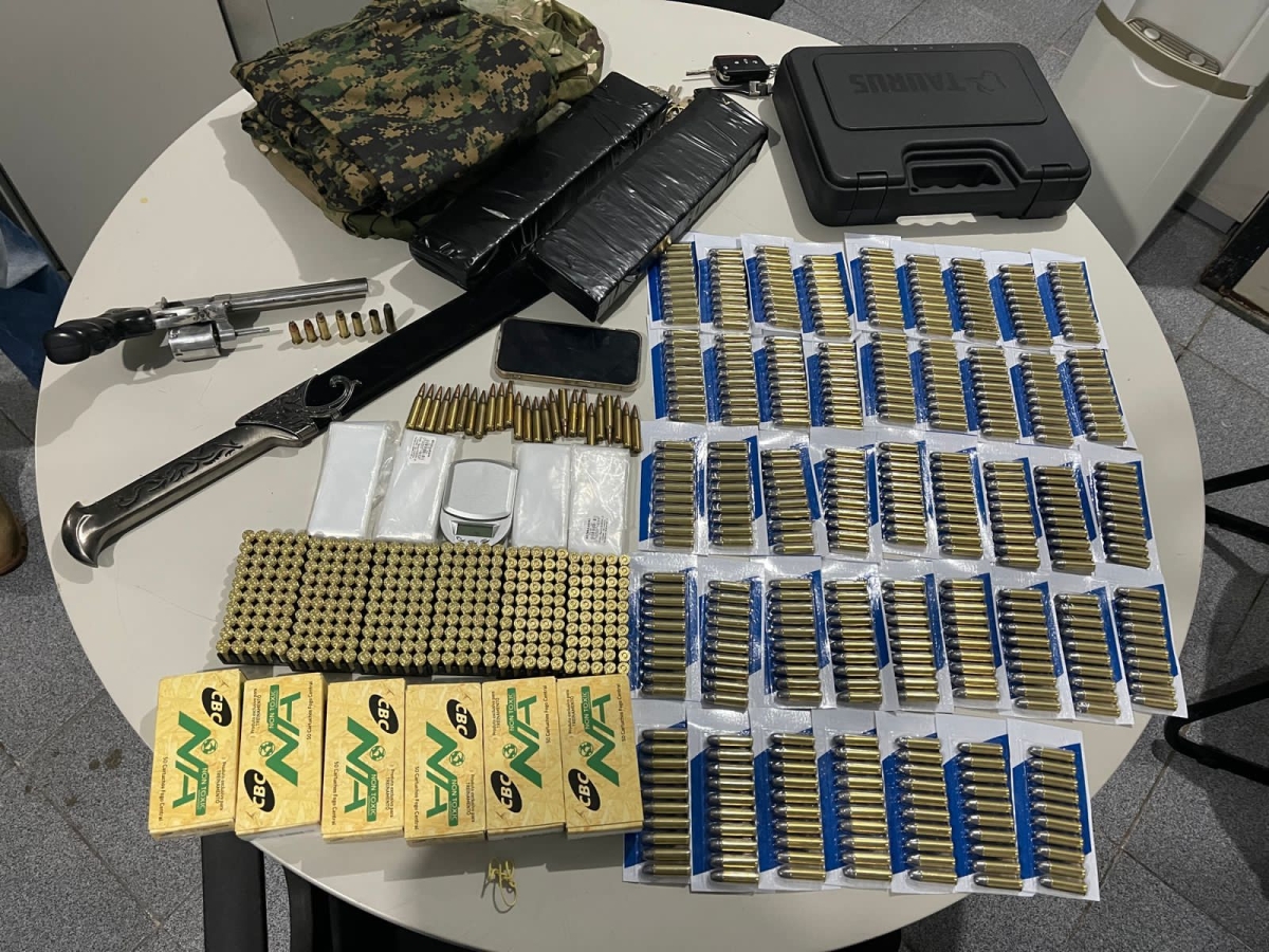 Polícia Civil identifica em Socorro um dos maiores traficantes de armas de Sergipe (Foto: SSP/SE)