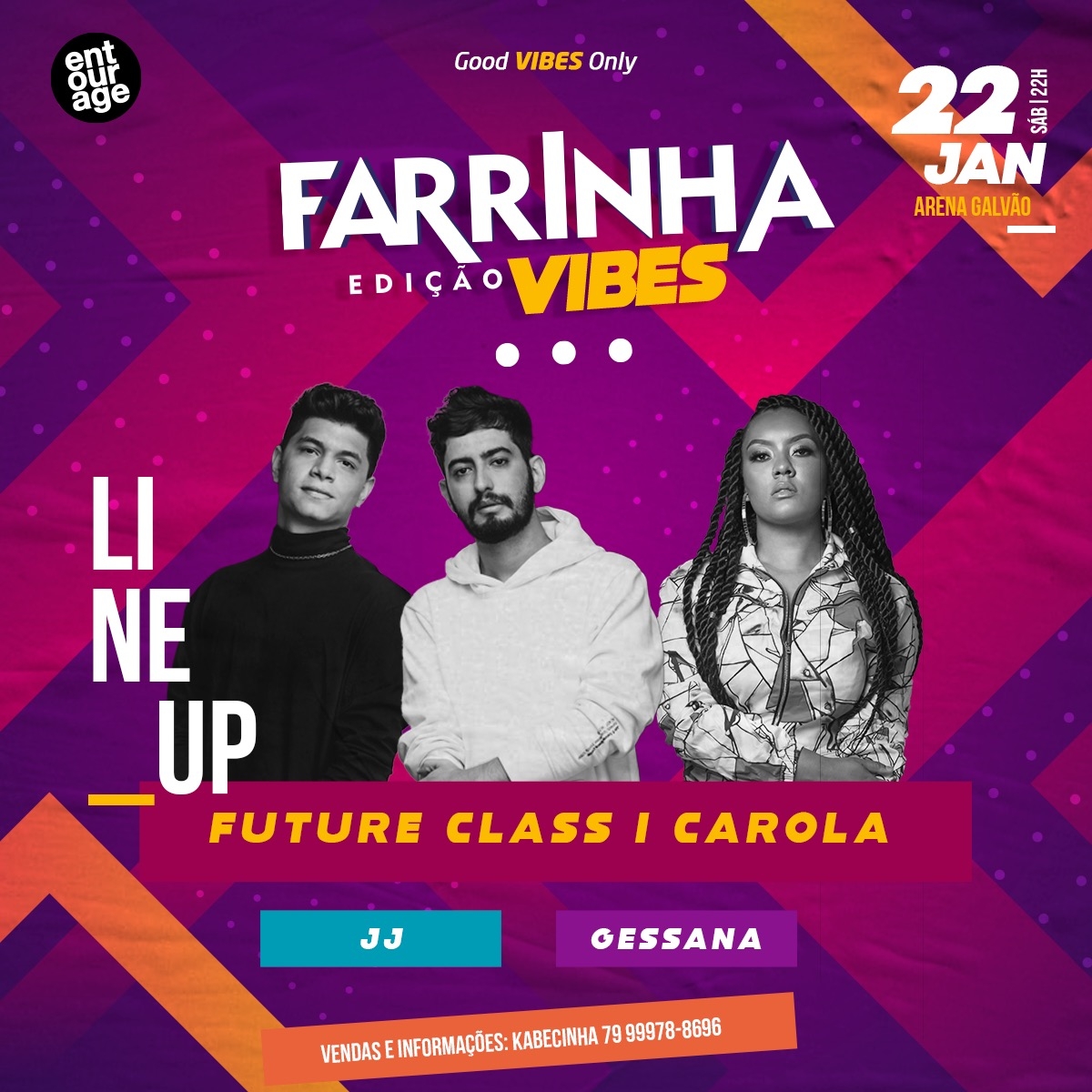Future Class e Carola agitam a Farrinha Vibes em Aracaju (Imagem: Divulgação)