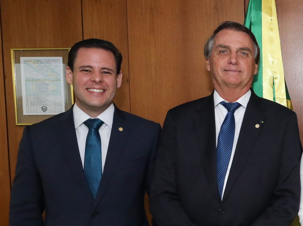 Voz da Direita em Sergipe: Rodrigo Valadares dialoga com o presidente Bolsonaro (Foto: Assessoria Rodrigo Valadares)
