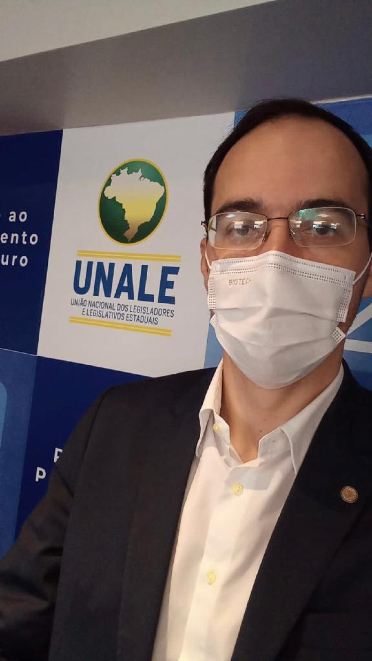 Georgeo Passos na Unale (Foto: Assessoria Georgeo Passos)