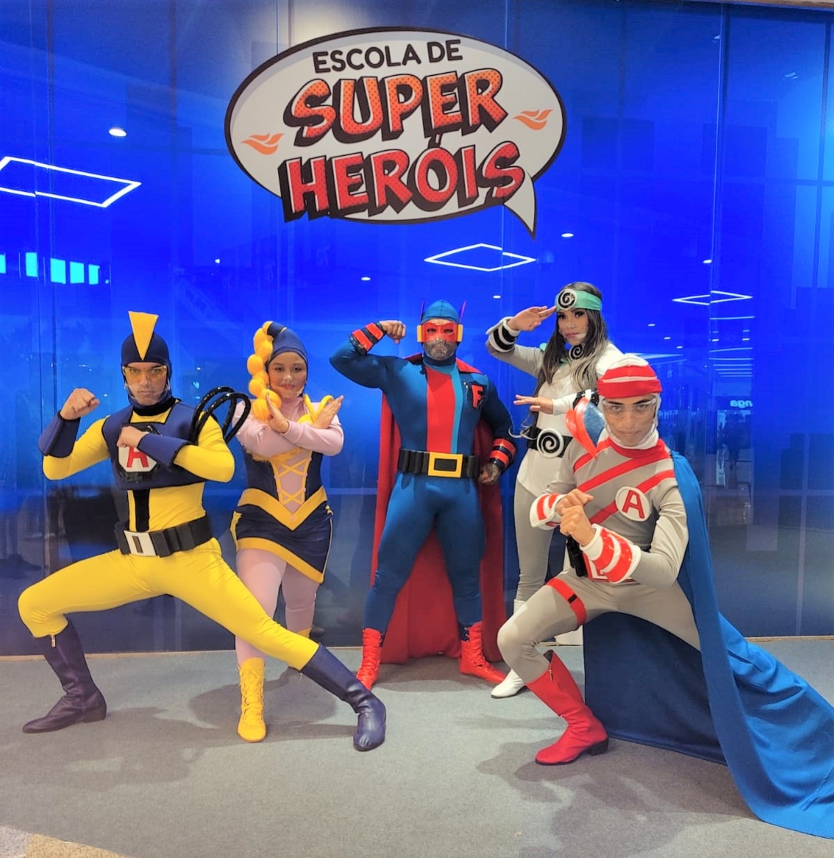 Escola de Super-heróis (Foto: Allisson Santiago/ Divulgação)