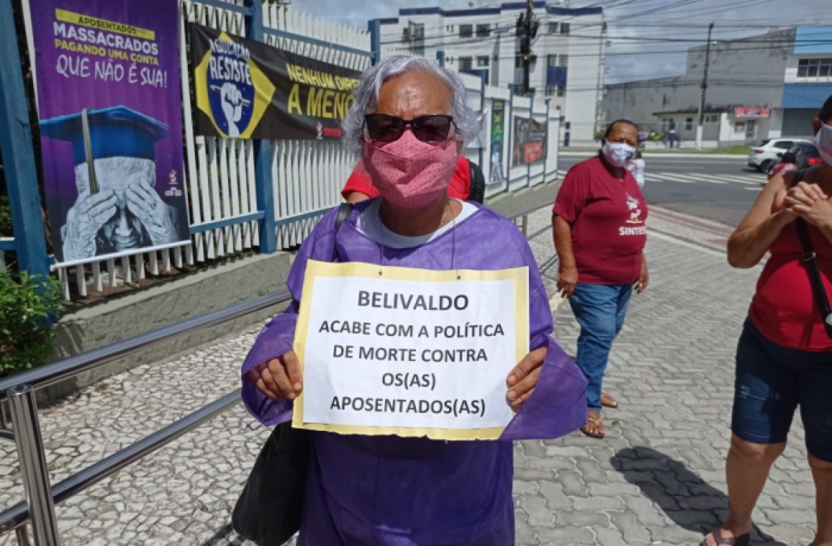 Dia dos Aposentados será de luta contra confisco de 14% em Sergipe (Foto: CUT/SE)