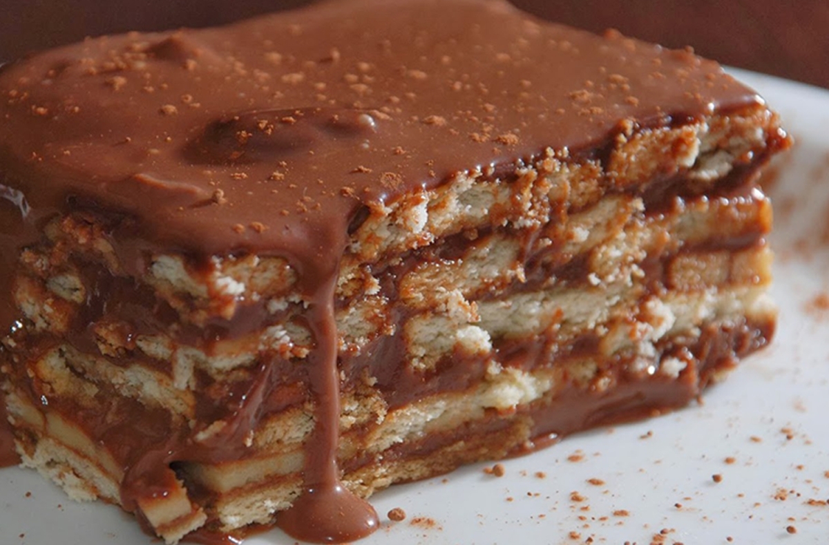 Torta de Biscoito Maria (Foto: Divulgação/ Estrela)