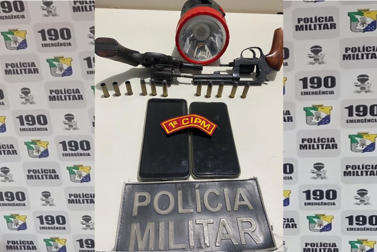 Polícia Militar liberta vigilantes e recupera armas roubadas da Deso em São Cristóvão (Foto: PM/SE)