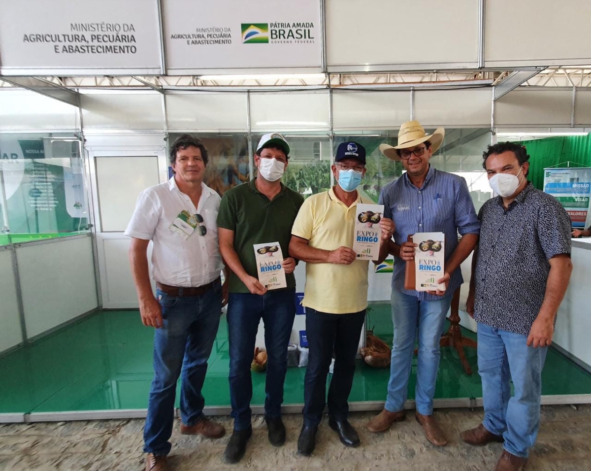 Laércio Oliveira visita a Sealba Agroshow (Foto: Site Laércio Oliveira)