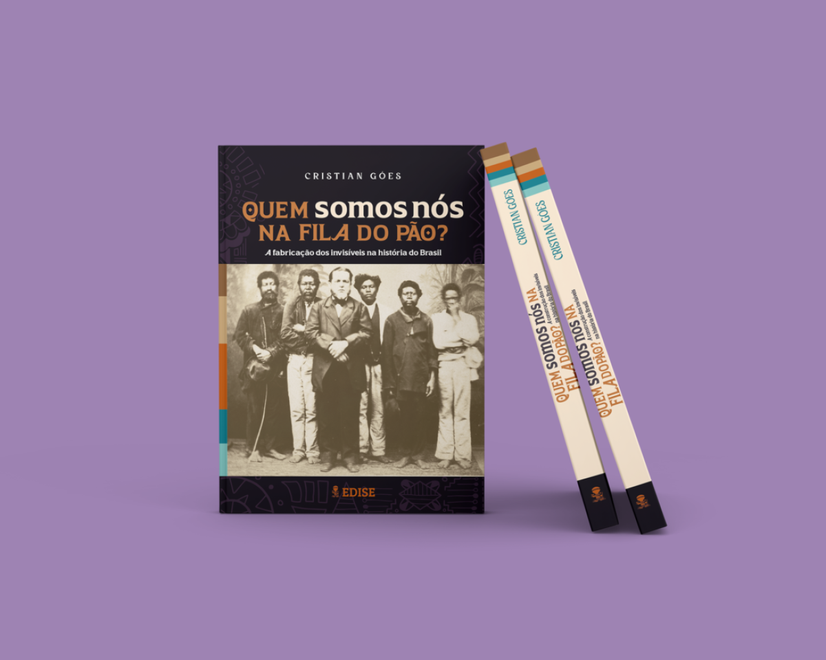 Livro "Quem somos nós na fila do pão? A fabricação dos invisíveis na história do Brasil" (Imagem: Divulgação)