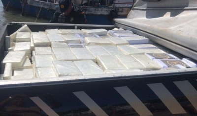 Polícia Federal apreende 1,3 toneladas de cocaína em embarcação no Rio Sergipe - Foto: reprodução/PF-SE