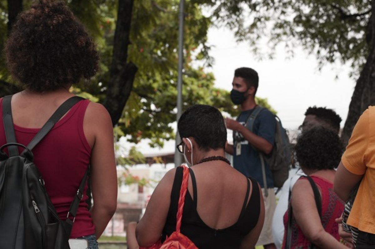 Evento realizado em parceria com a Circular Black passou por bairros como Siqueira Campos, Bairro América e Getúlio Vargas (Foto: Morgana Brota)