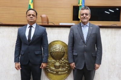 Deputados Capitão Samuel e Luciano Pimentel - Foto André Carvalho