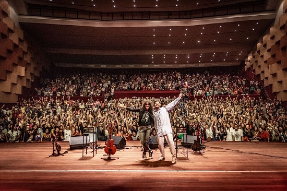Espetáculo "Luiz Caldas & Saulo" revive grandes momentos do Axé Music (Foto: Divulgação)