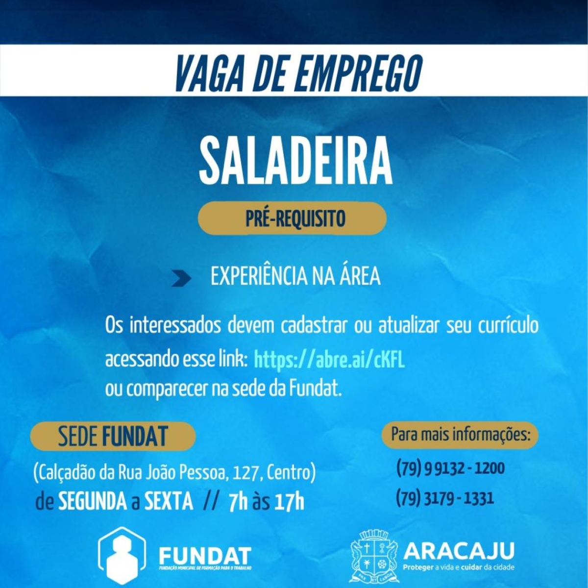 Imagem: Fundat Aracaju