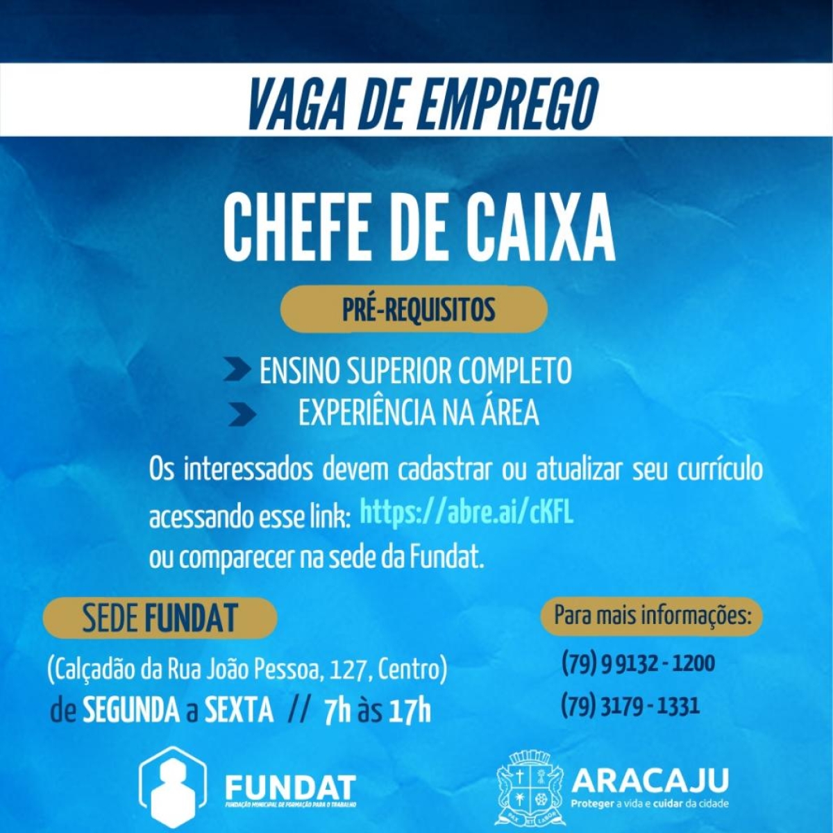 Imagem: Fundat Aracaju