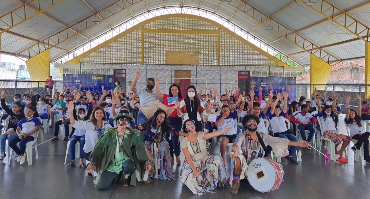 Escola do Legislativo de Estância traz espetáculo teatral para estudantes estancianos - Foto: Câmara de Estância