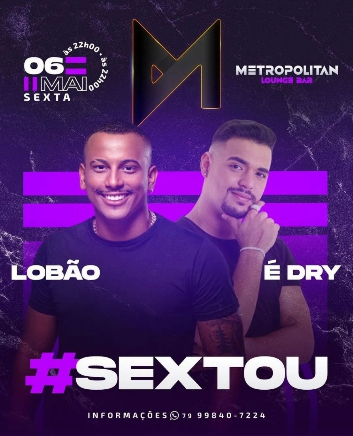 Metropolitan Lounge Bar: novo point de Aracaju completa três meses de inaugurado com grandes atrações - Imagem: Divulgação