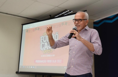Prefeito Edvaldo Nogueira anuncia programação do Forró Caju 2022 - Foto: Ana Lícia Menezes | PMA