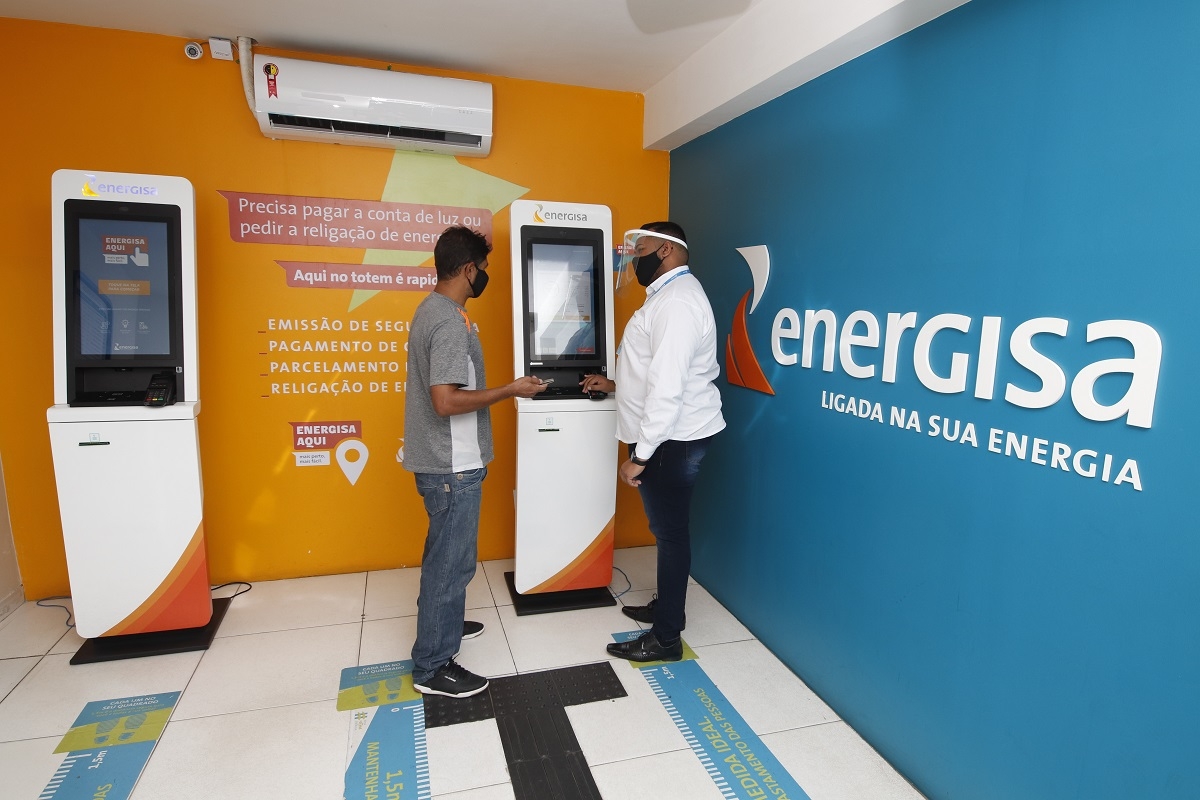Serviços da Energisa podem ser solicitados por totem de autoatendimento - Foto: Assessoria Energisa/SE