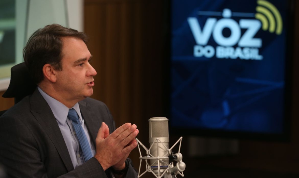 O diretor-presidente do Serviço Federal de Processamento de Dados, Gileno Gurjão Barreto, é o entrevistado do Programa A Voz do Brasil - Foto: Valter Campanato | Agência Brasil