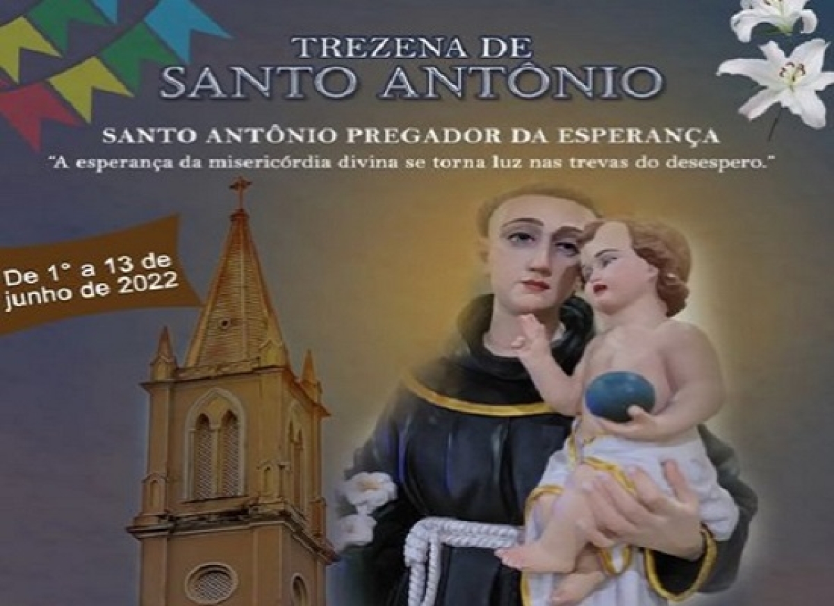 Trezena será celebrada entre os dias 01 a 13 de junho - Foto: Ascom Paróquia Santo Antônio