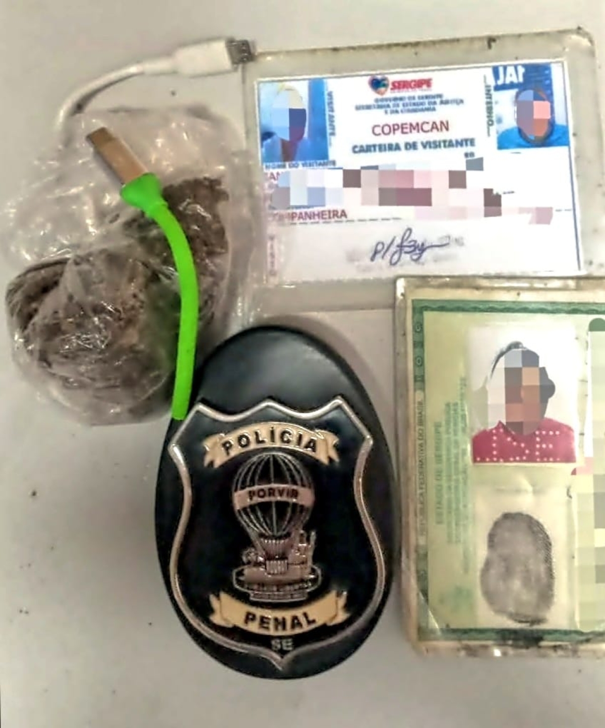 Em Sergipe, 76 pessoas foram presas tentando entrar em presídios com drogas - Foto: Divulgação | Sejuc/SE