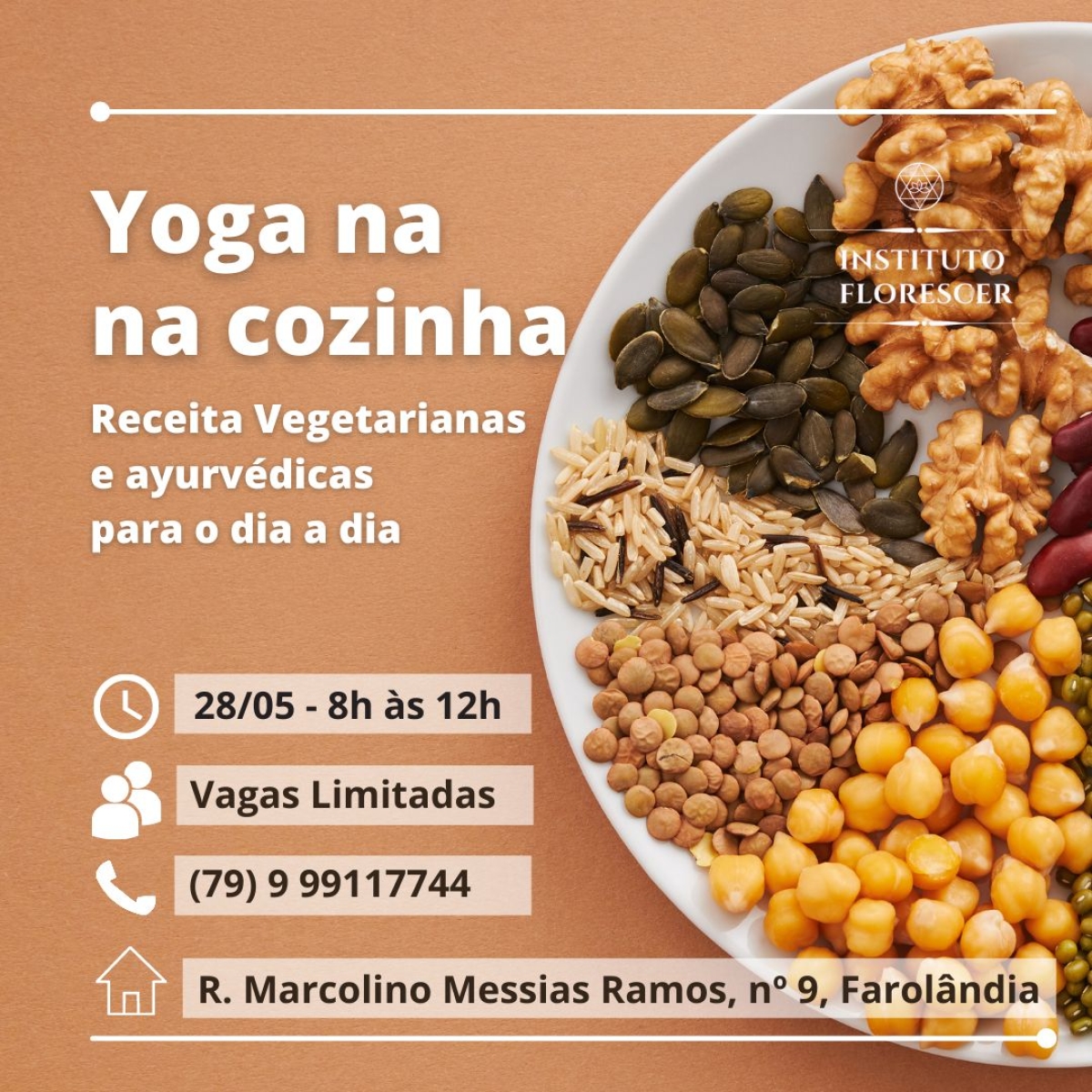 Vida saudável: oficina ensina receitas veganas para o cotidiano - Imagem: Divulgação
