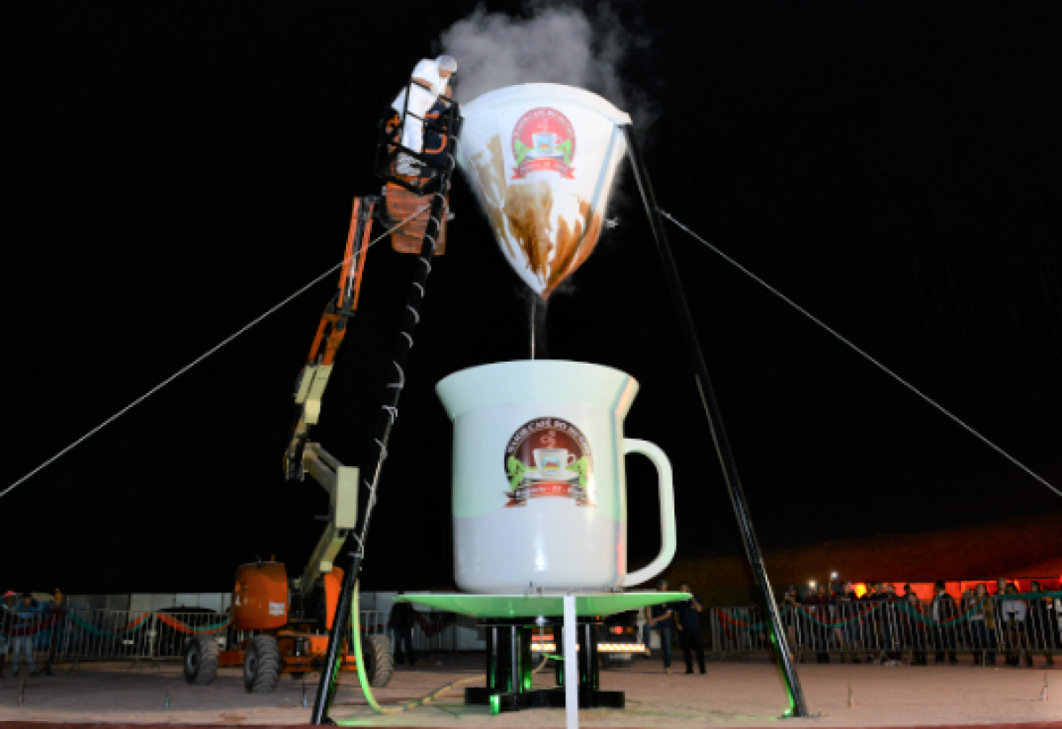 Rancho RioMar apresenta o maior café do mundo - Foto: Divulgação