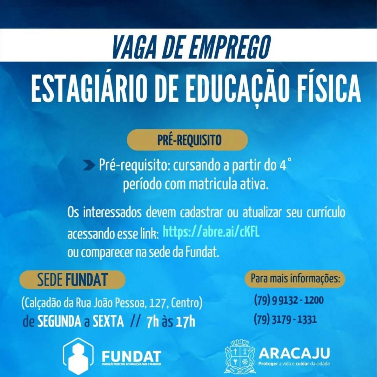 Arte: Fundat Aracaju