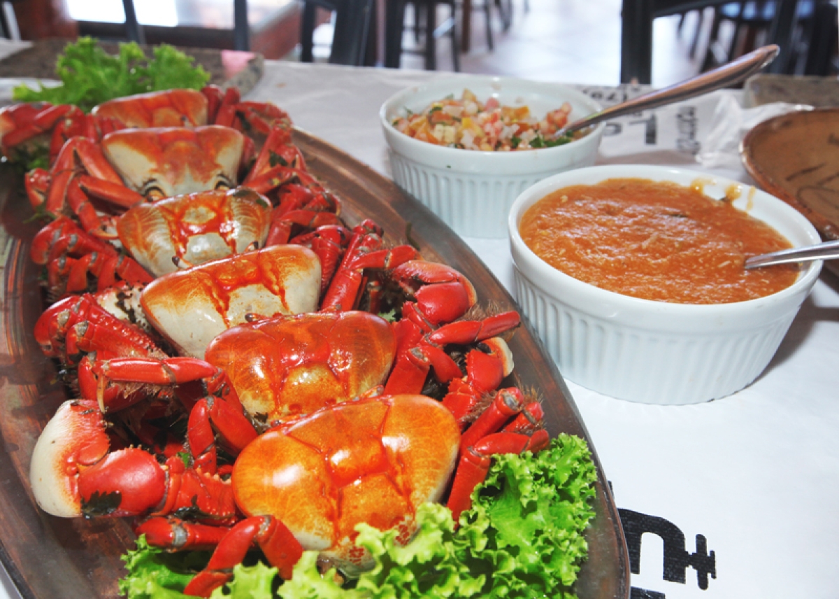 O caranguejo é o símbolo do turismo gastronômico de Sergipe - Foto: Destaque Notícias