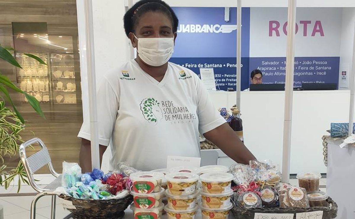 Rede Solidária de Mulheres realiza exposição no Shopping Jardins - Foto: Ascom Shopping Jardins