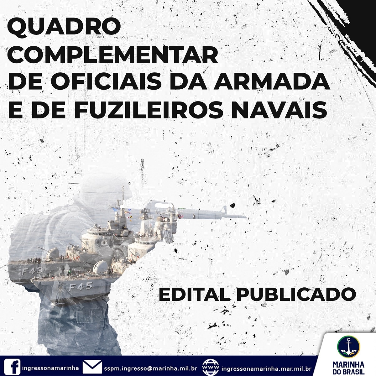 Marinha abre 9 vagas para nível superior - Imagem: Divulgação | Marinha do Brasil