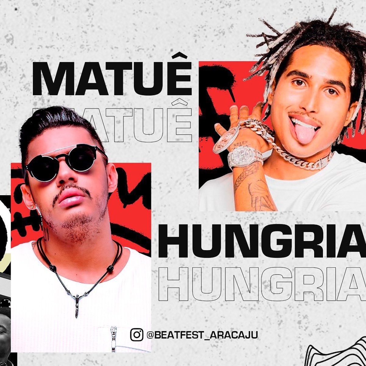 Matuê e Hungria comandam o Beat Fest Aracaju - Imagem: Divulgação