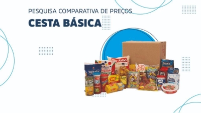 Procon divulga pesquisa de preços dos itens da cesta básica- Arte: Ascom Semdec Aracaju