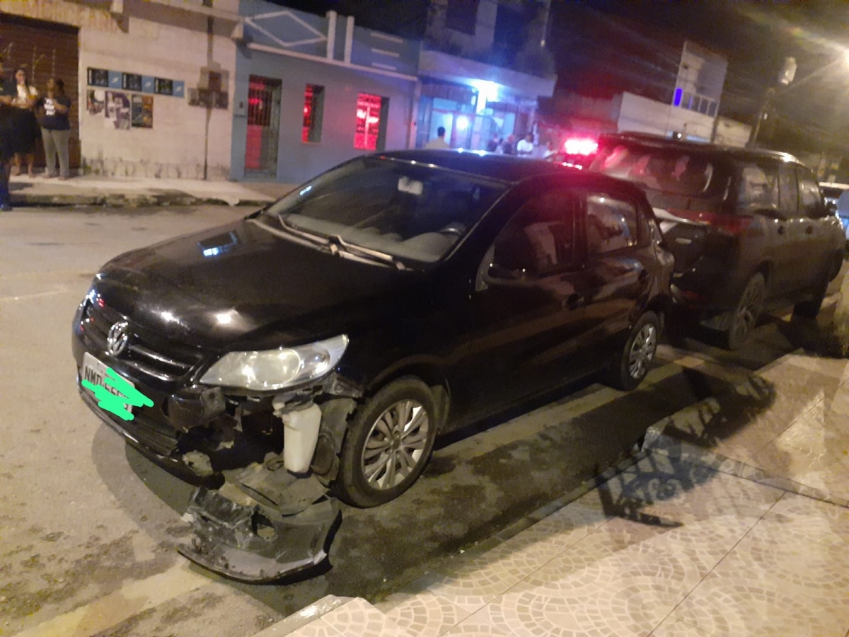 Motorista com sinais de embriaguez provoca acidente na Zona Oeste - Foto: CPTran 