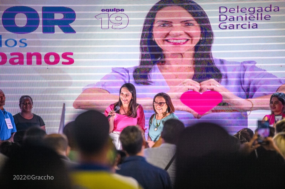 Podemos oficializa a delegada Danielle como pré-candidata ao Senado e anuncia pré-candidatos para a Câmara e Alese - Foto: Assessoria Delegada Danielle Garcia