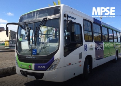 MPSE ajuíza Ação Civil Pública contra Grupo Modelo e SMTT para substituição imediata de ônibus sem licenciamento - Imagem: MPSE