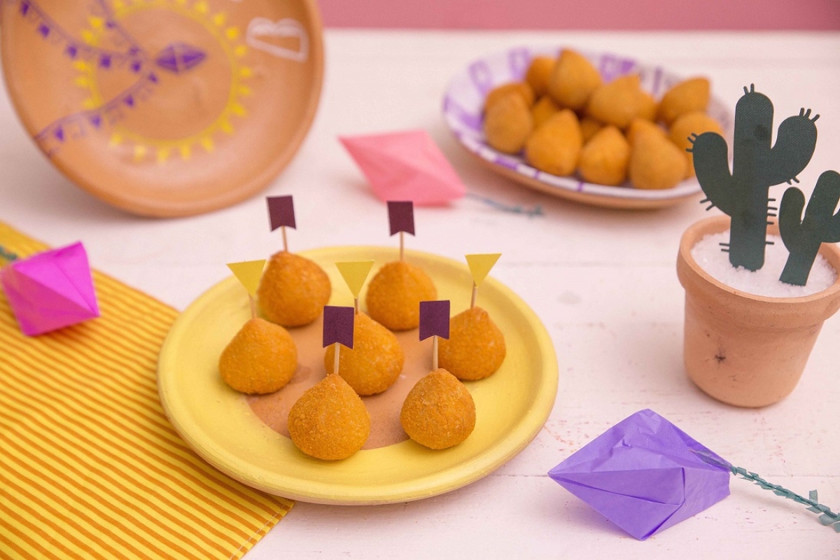 Coxinha de aipim com carne do sol - Foto: Divulgação | Finna