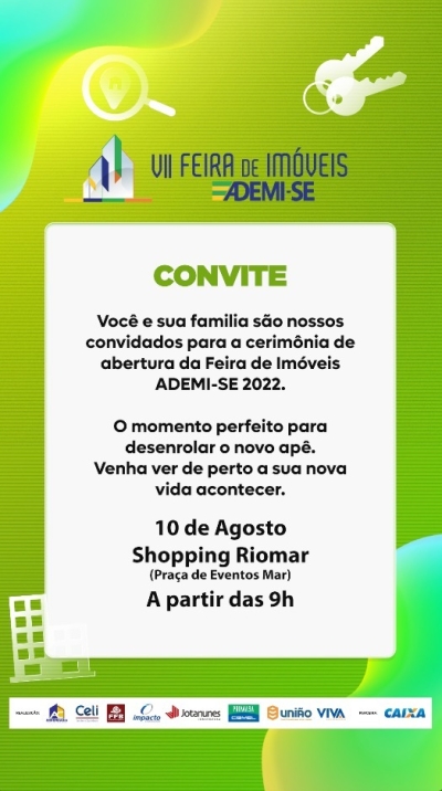 A inauguração será no dia 10, a partir das 9h, e terá a bênção religiosa do padre Marcelo Conceição - Imagem: Ademi/SE