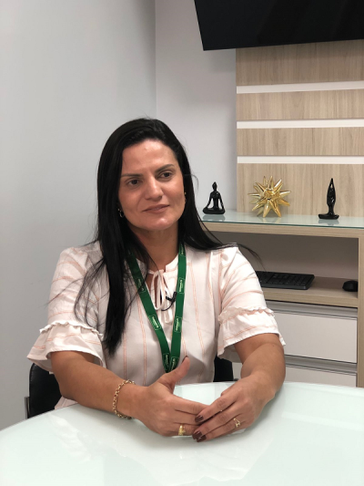 Biomédica Kelly Gouveia, gerente do Centro de Diagnóstico - Foto: Ascom Unimed SE