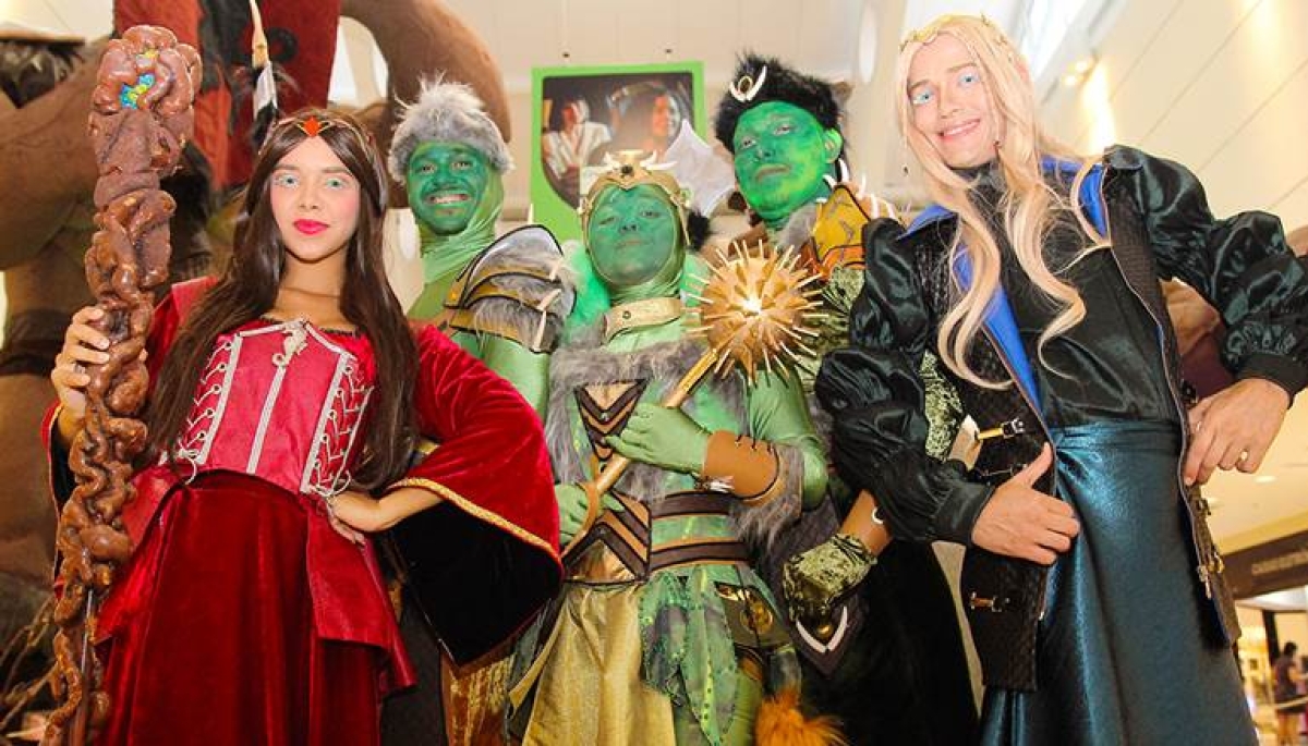 "Terra Encantada dos Orcs" diverte as famílias no final de semana - Foto: Victor Caldas