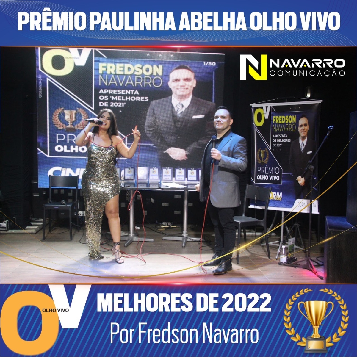Fredson Navarro lança Prêmio Paulinha Abelha 2022 - Imagem: Divulgação