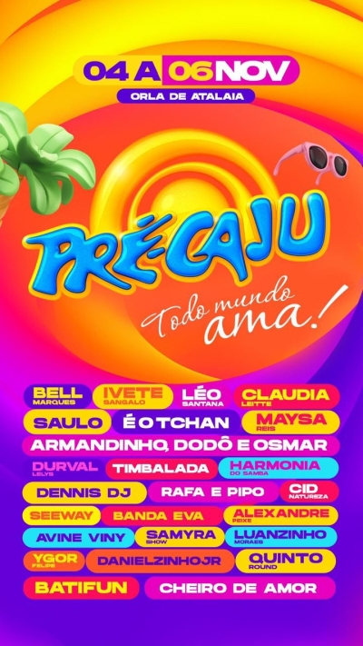 Pré-Caju 2022 - Imagem: Divulgação