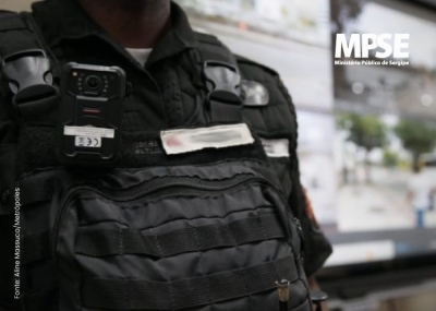 MPSE expede Recomendação para que SSP/SE, através das Polícias Civil e Militar, implemente Câmeras Operacionais Portáteis na atuação policial - Imagem: MPSE