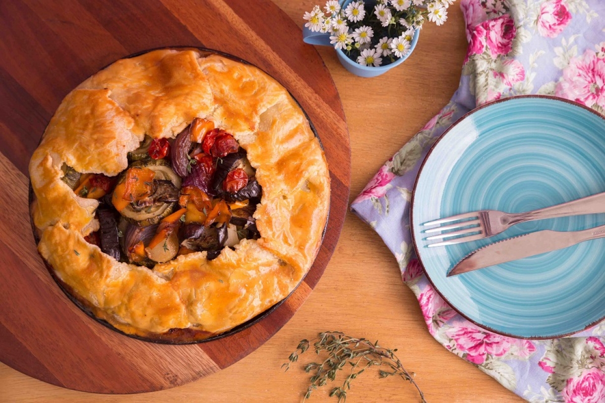 Torta Rústica de Legumes - Foto: Divulgação | Finna